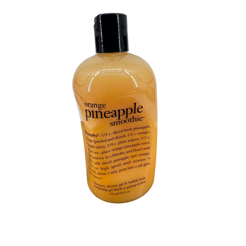 Philosophy Orange Pineapple Smoothie 3-in-1 Shower Gel 24oz Orange Body Wash